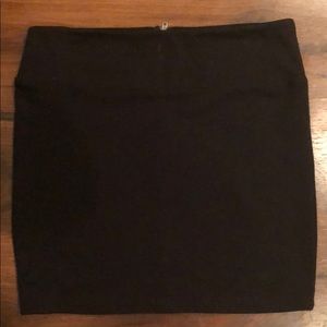 Xhiltararion Black mini skirt